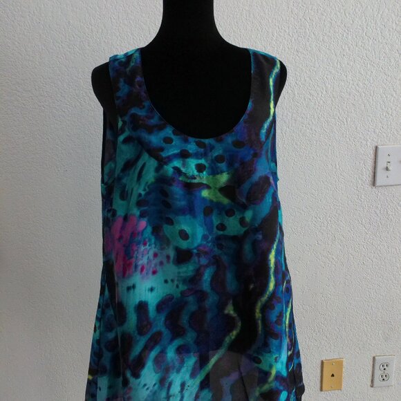 Abstract rainbow color Tank Top - Picture 2 of 6